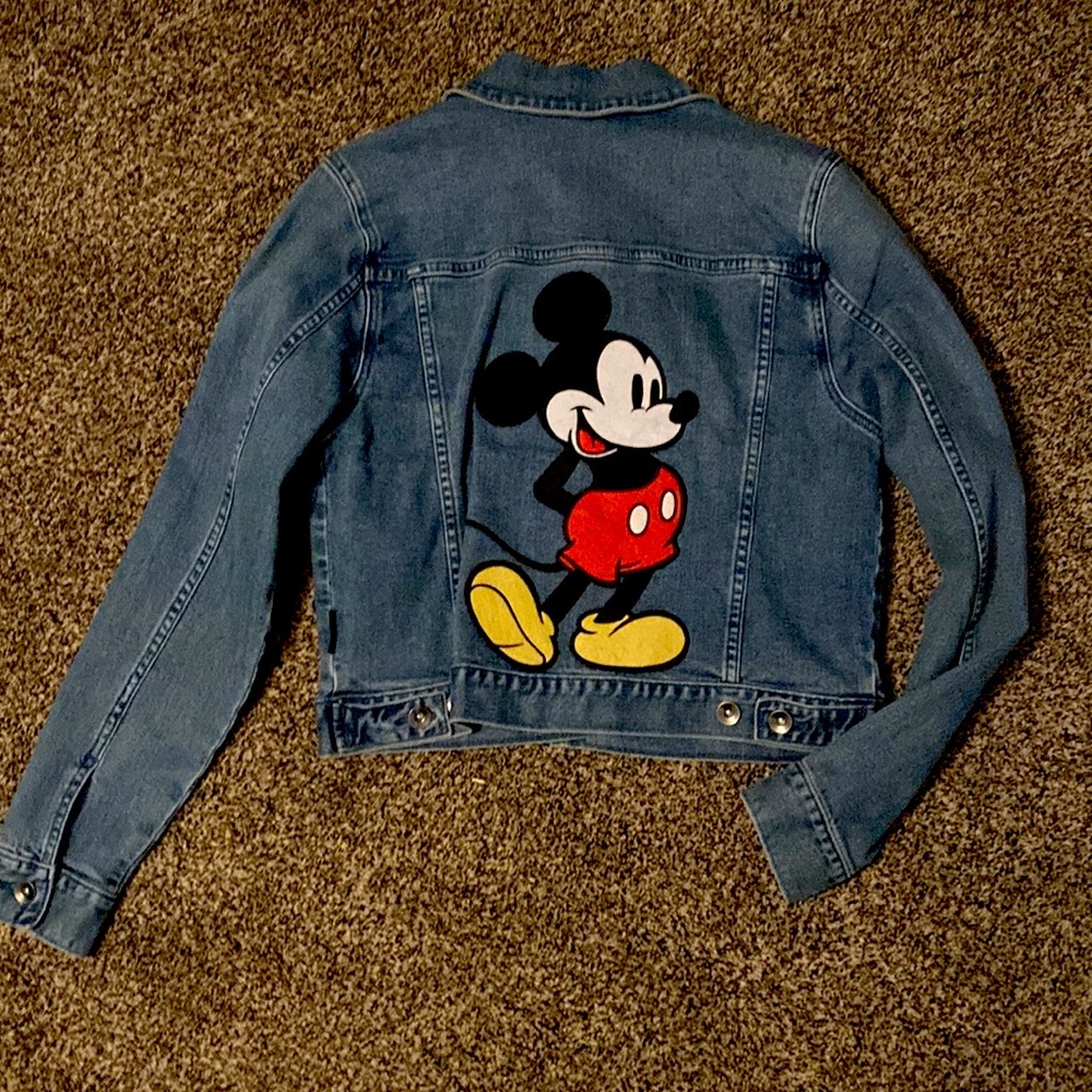 Disneyland brand new Disney Mickey Mouse Jean jacket